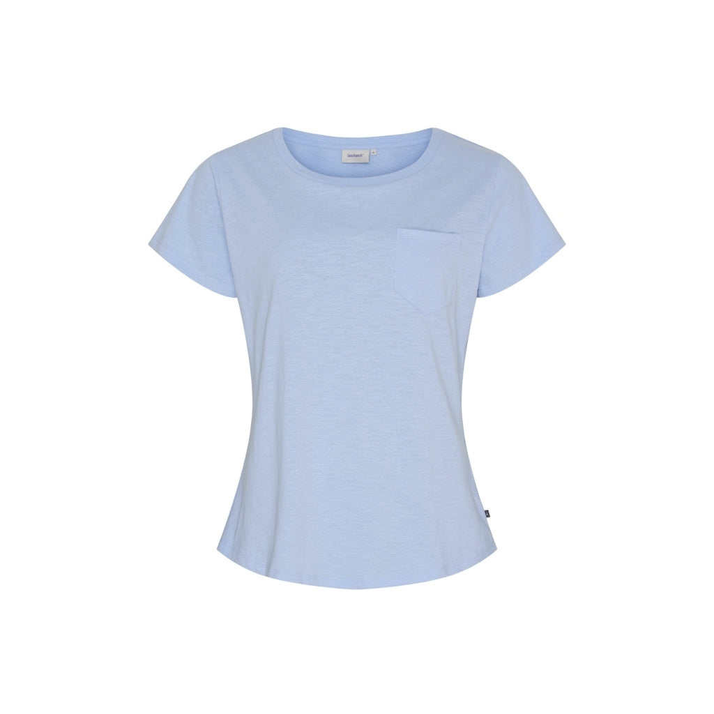 Sea Ranch Adina Short Sleeve Tee T-shirts 4237 Blue Bell