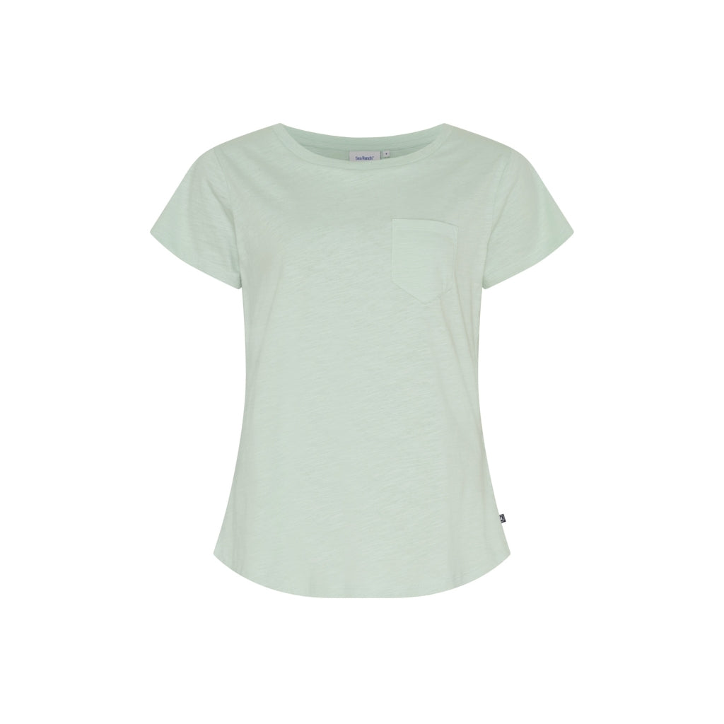 Sea Ranch Adina Short Sleeve Tee T-shirts 5058 Pastel Green