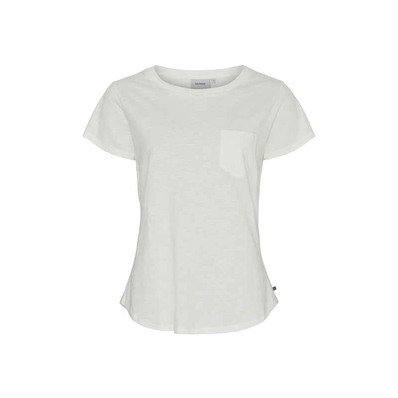 Sea Ranch Adina Short Sleeve Tee T-shirts Pearl