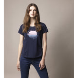 Sea Ranch Aia Kortærmet T-shirt T-shirts SR Navy