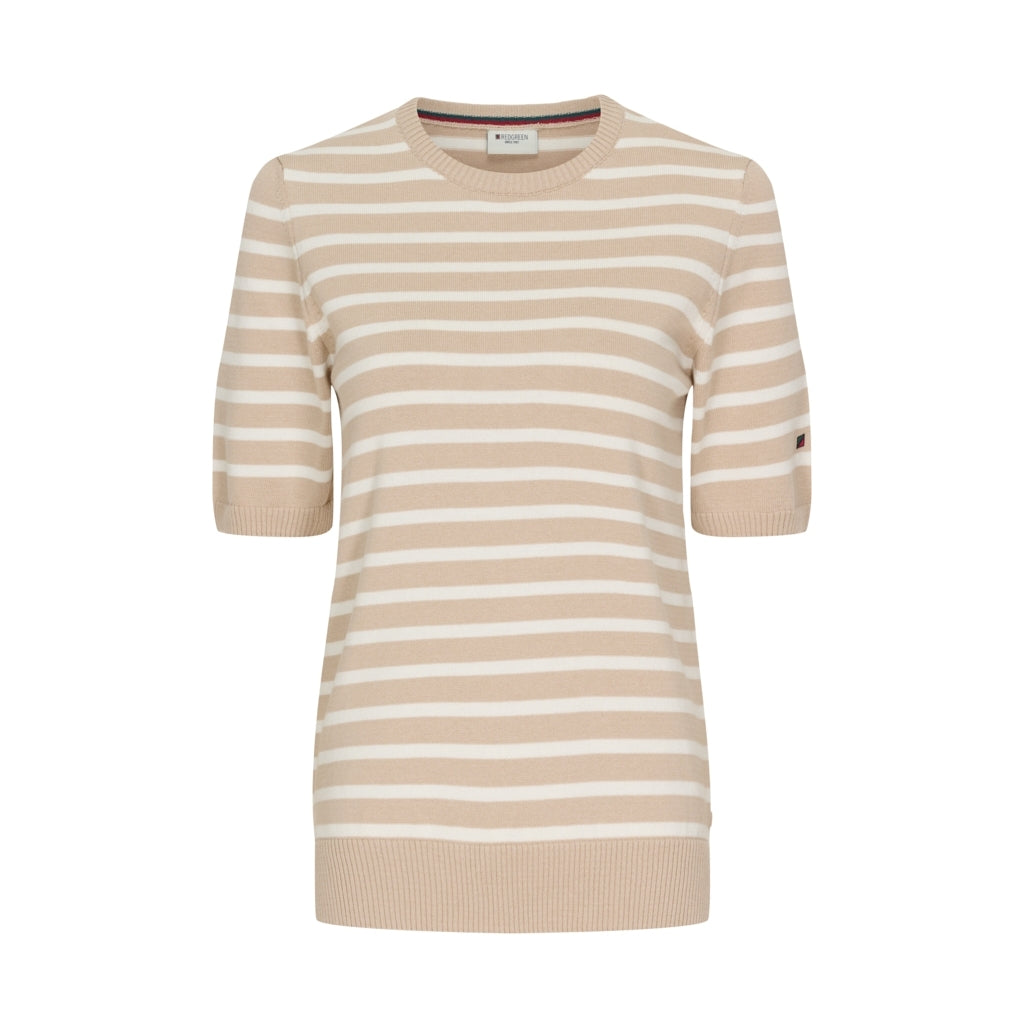 Redgreen Women Aimee strik Strik 124 Mid Sand Stripe