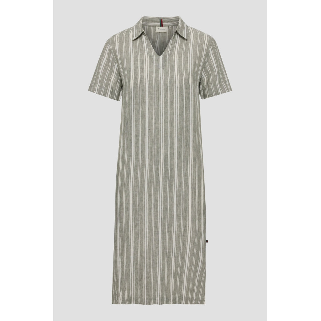 Redgreen Women Alison Kjole Dresses / Shirts 170 Green Pastel Stripe