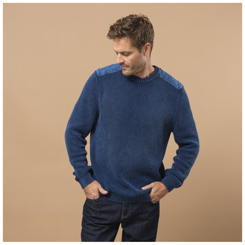 Sea Ranch Alistair Knit Strik Blå