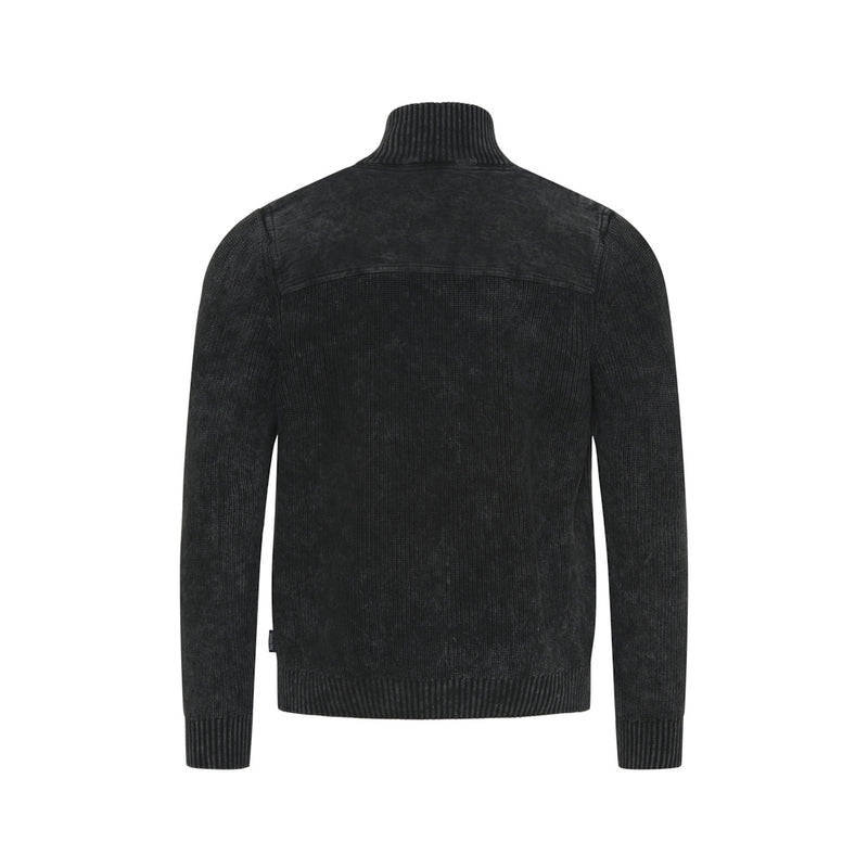 Sea Ranch All Knit Cardigan Strik Sort