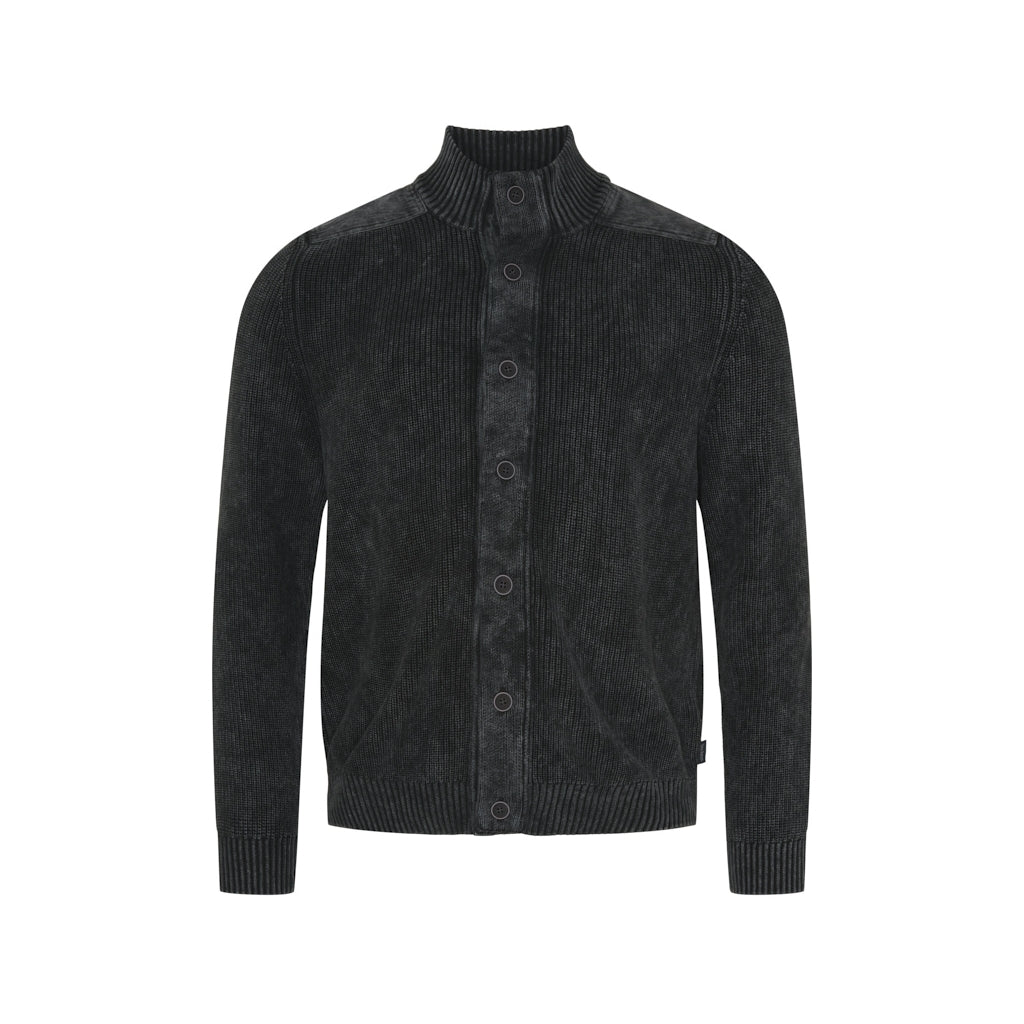 Sea Ranch All Knit Cardigan Strik Sort