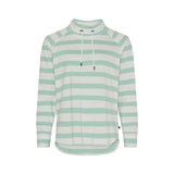 Sea Ranch Allis Tee Langærmet Tee 1108 Pearl / Mint Green