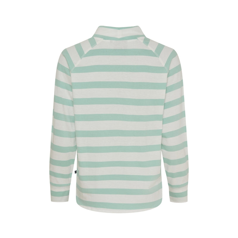 Sea Ranch Allis Tee Langærmet Tee 1108 Pearl / Mint Green