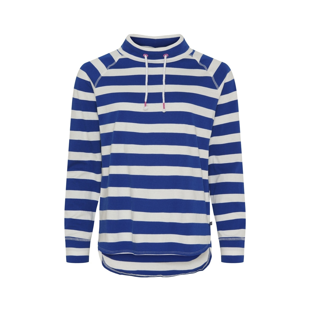 Sea Ranch Allis Tee Langærmet Tee 4231 Monaco Blue/Pearl