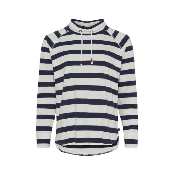 Sea Ranch Allis Tee Langærmet Tee Perle/SR Navy