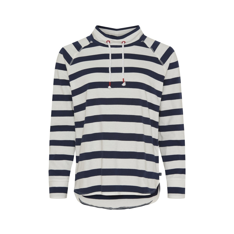 Sea Ranch Allis Tee Langærmet Tee Perle/SR Navy