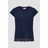 Redgreen Women Anetta Shirt T-shirts 068 Navy