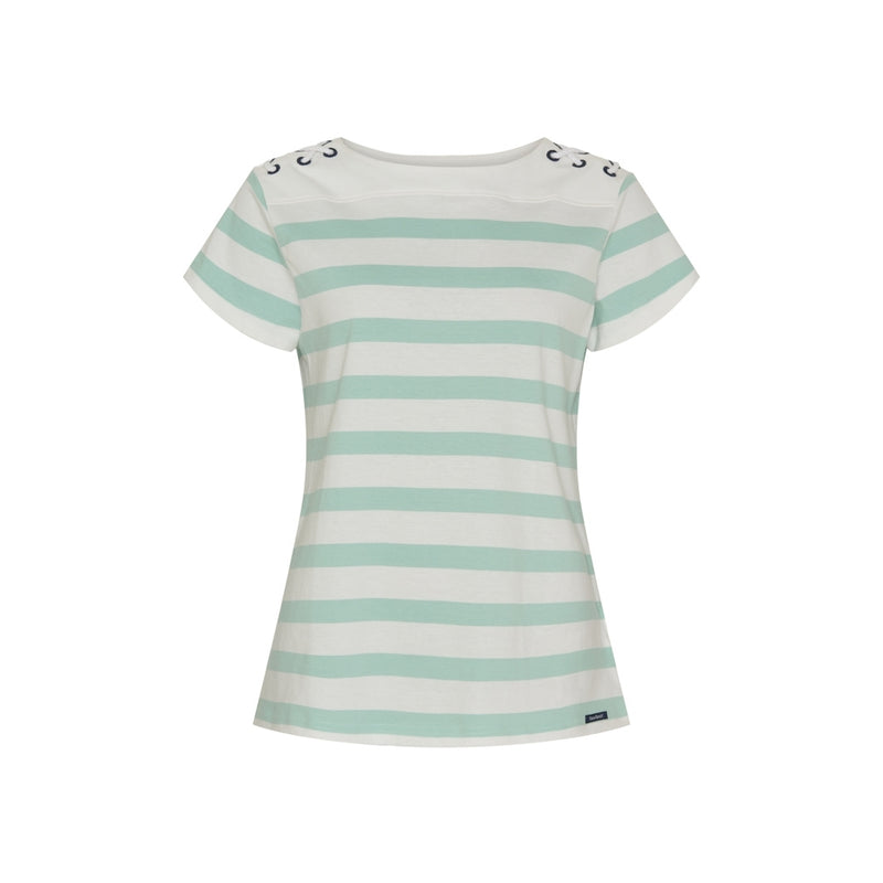 Sea Ranch Anny Tee T-shirts 1108 Pearl / Mint Green