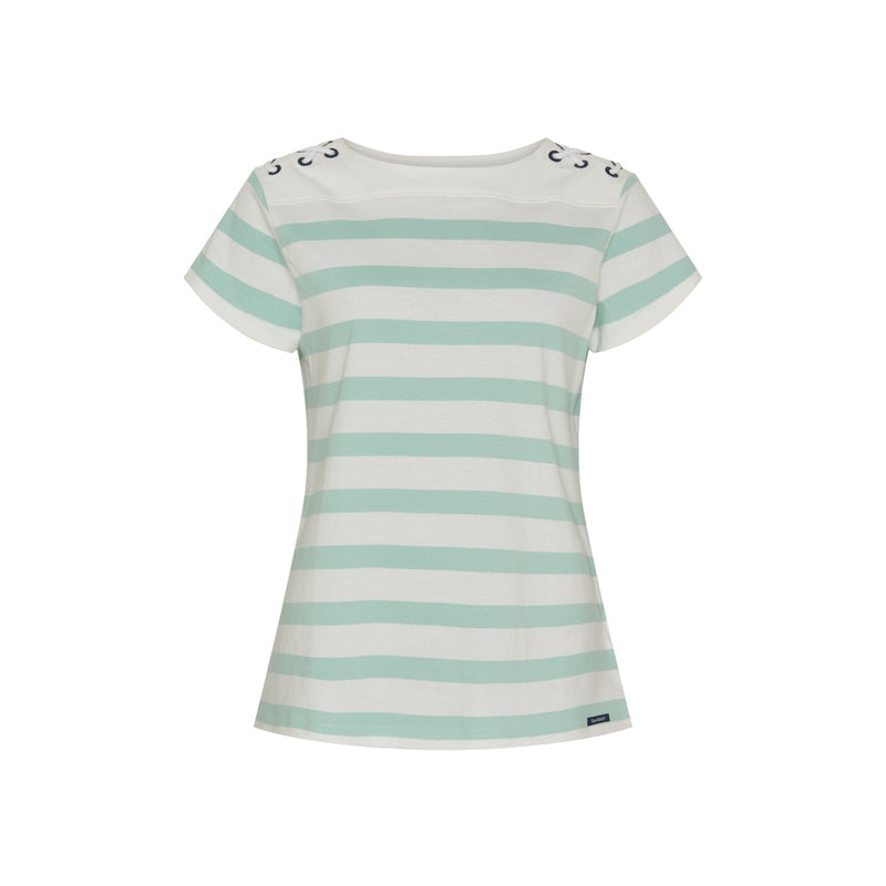 Sea Ranch Anny Tee T-shirts 1108 Pearl / Mint Green