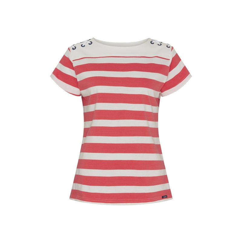 Sea Ranch Anny Tee T-shirts 3104 Calypso Coral / Pearl