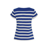 Sea Ranch Anny Tee T-shirts 4231 Monaco Blue / Pearl