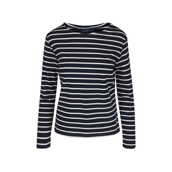 Sea Ranch Antibes Stribet Langærmet T-shirt Langærmet Tee SR Navy/Ecru