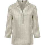 Redgreen Women Anya Shirt Dresses / Shirts 123 Sand Stripe