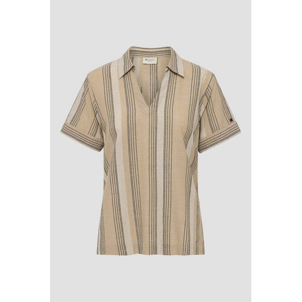 Redgreen Women Asa Shirt Dresses / Shirts 122 Light Sand Stripe