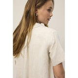 Redgreen Women Athea Skjorte Skjorter 422 Ligth Sand Melange