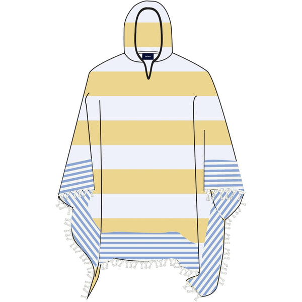 Sea Ranch Beach Poncho Håndklæder 2017 Sun Yellow