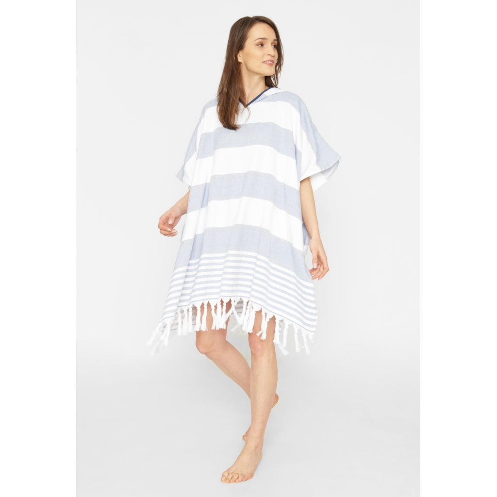 Sea Ranch Beach Poncho Håndklæder Lyseblå