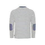 Sea Ranch Bernard T-shirt Langærmet Tee 4191 Ecru/Insignia Blue