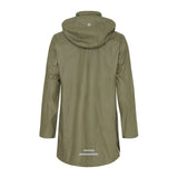 Sea Ranch Brooke Solid Regnjakke Jackets and Coats Militær Grøn