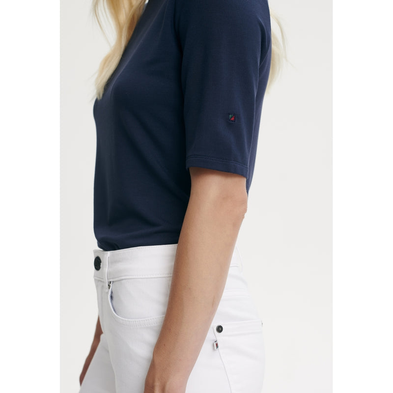Redgreen Women Cajsa kortærmet t-shirt T-shirts 068 Navy