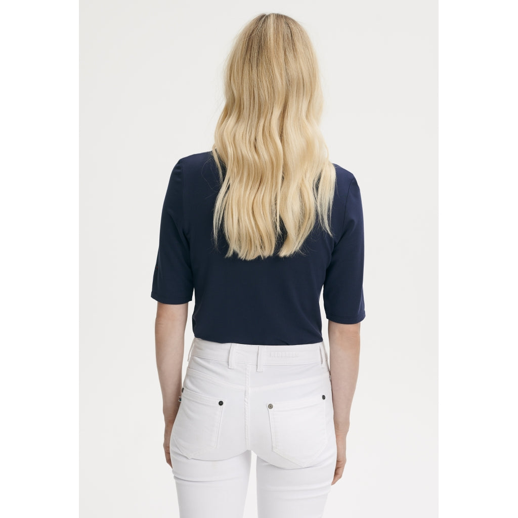 Redgreen Women Cajsa kortærmet t-shirt T-shirts 068 Navy