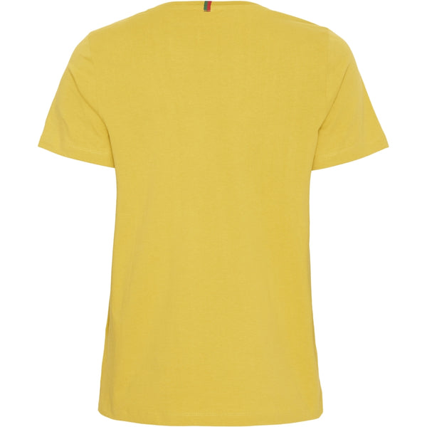 Redgreen Women Carla T-shirt T-shirts 337 Mid Yellow