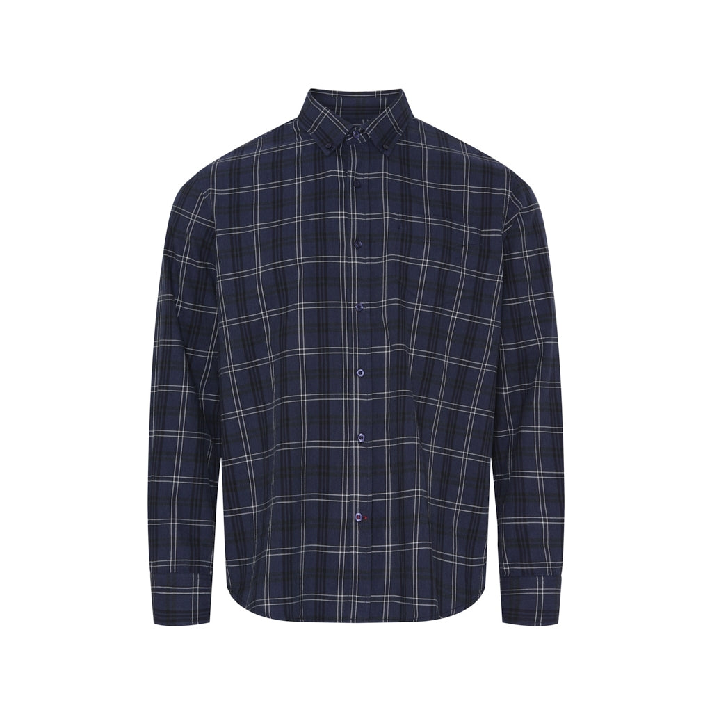 Sea Ranch Carson Shirt Skjorter SR Navy / Hvid Tern