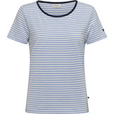 Redgreen Women Cecilie Tee Poloer 161 Sky Blue Stripe