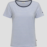 Redgreen Women Cecilie Tee Poloer 161 Sky Blue Stripe