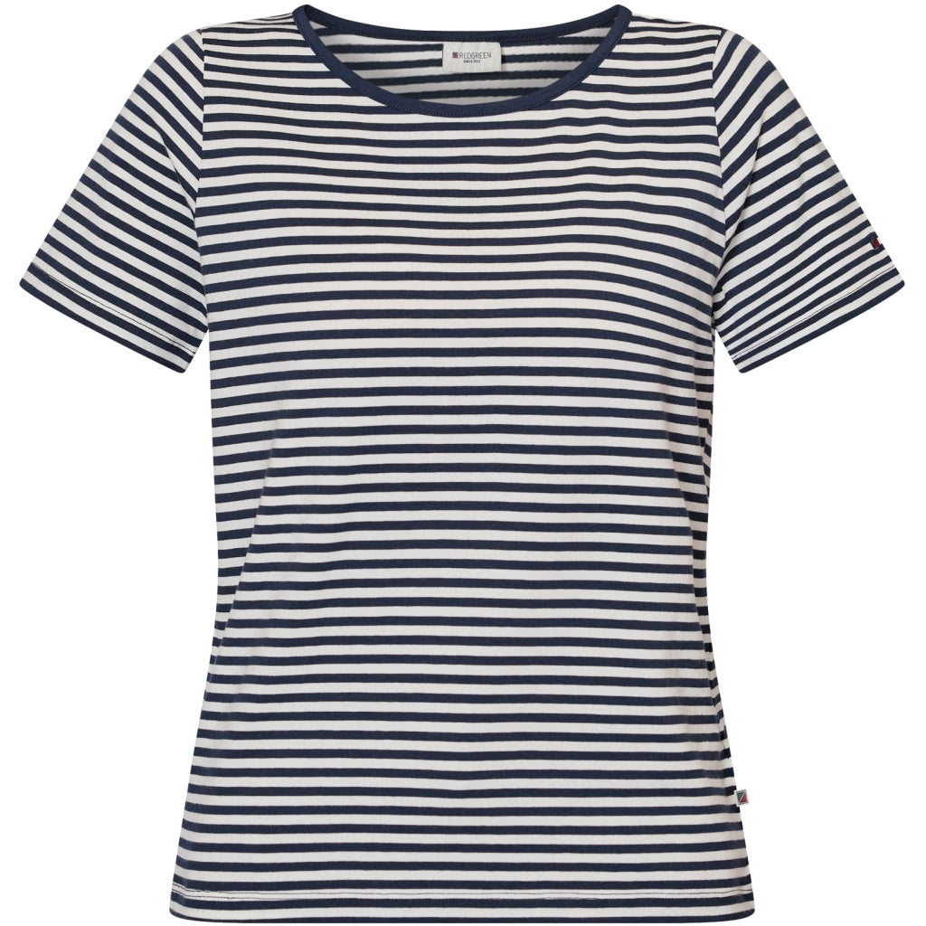 Redgreen Women Cecilie Tee Poloer 169 Dark Navy Stripe