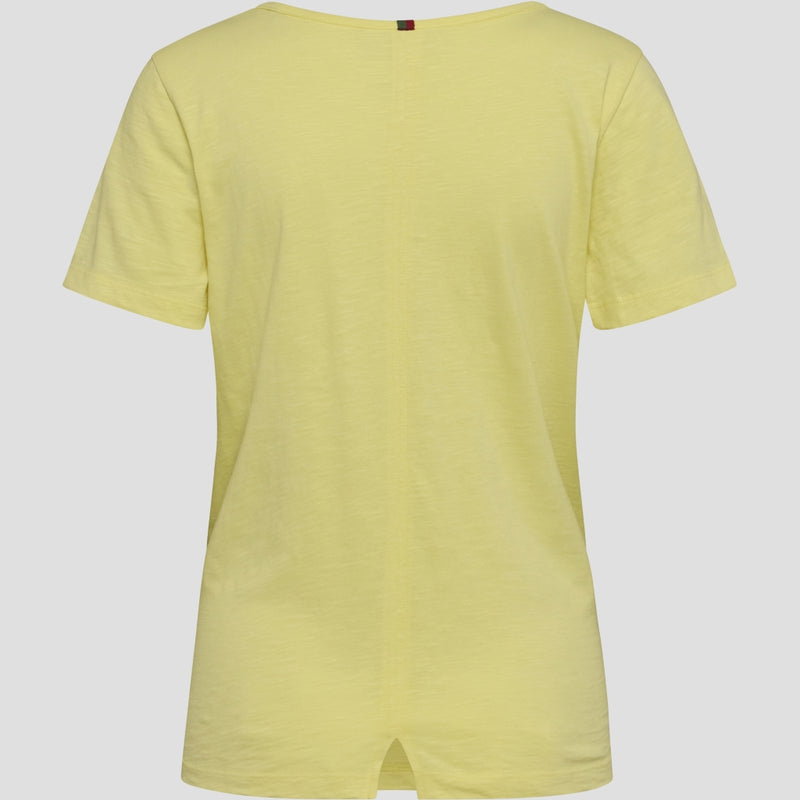Redgreen Women Celina T-shirt T-shirts 030 Yellow Pastel