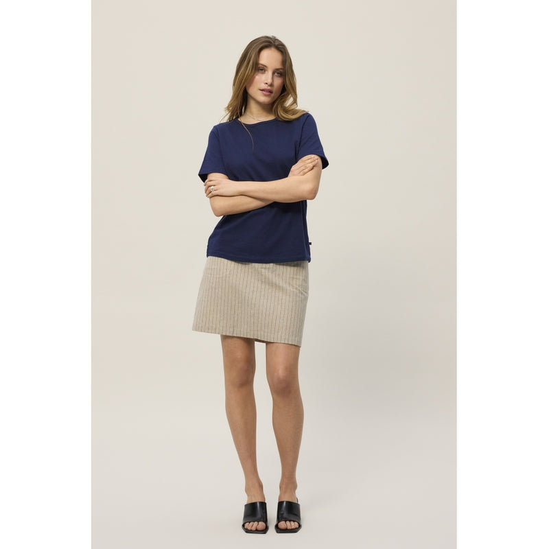 Redgreen Women Celina T-shirt T-shirts 068 Navy