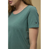 Redgreen Women Celina T-shirt T-shirts 076 Mid Green