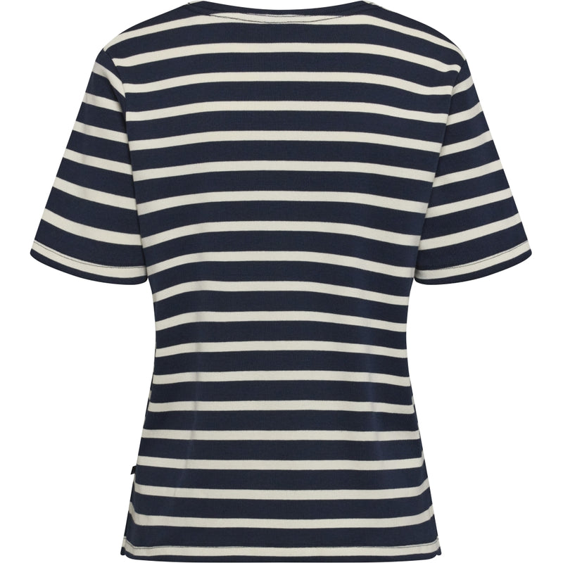 Redgreen Women Cemille T-shirt T-shirts 168 Navy Stripe
