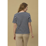 Redgreen Women Cemille T-shirt T-shirts 168 Navy Stripe