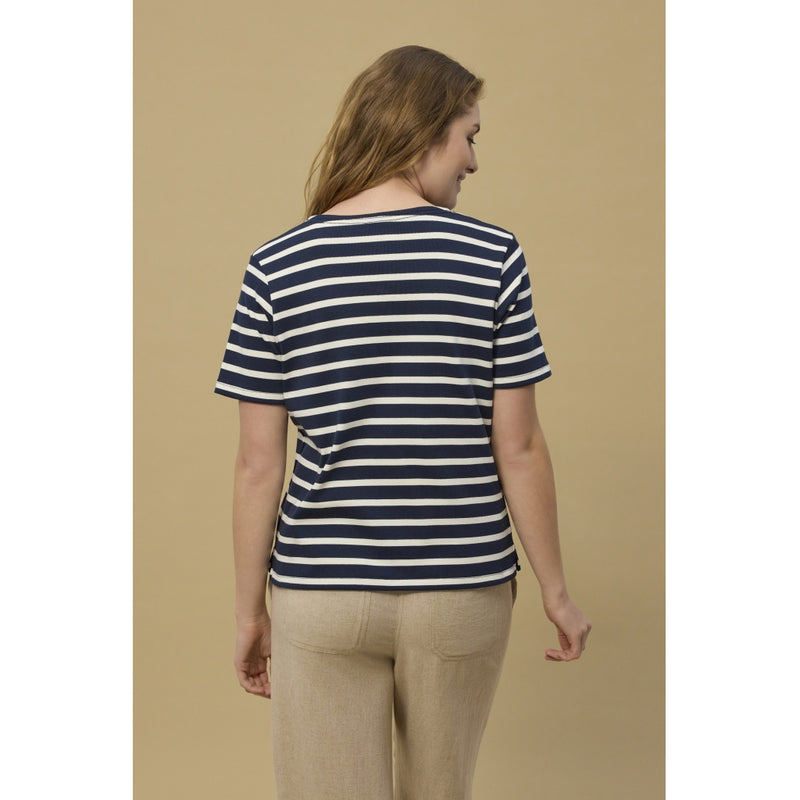 Redgreen Women Cemille T-shirt T-shirts 168 Navy Stripe