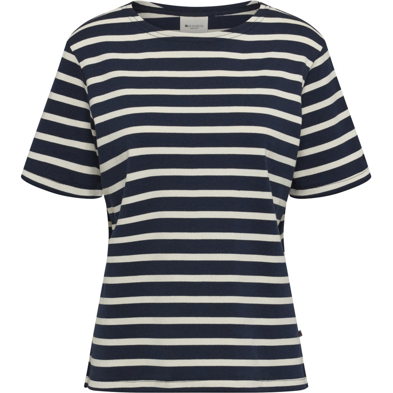 Redgreen Women Cemille T-shirt T-shirts 168 Navy Stripe