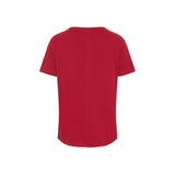 Redgreen Women Cesi T-shirt T-shirts 047 Dark Red