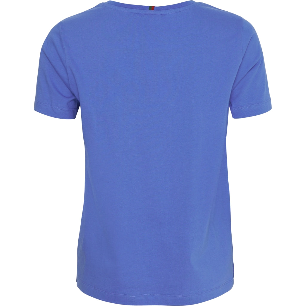 Redgreen Women Cesi T-shirt T-shirts 364 Mid Blue