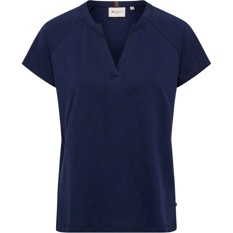 Redgreen Women Charlot Tee T-shirts 068 Navy