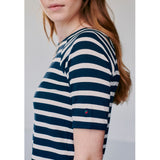 Redgreen Women Charlott T-shirt T-shirts 168 Navy Stripe