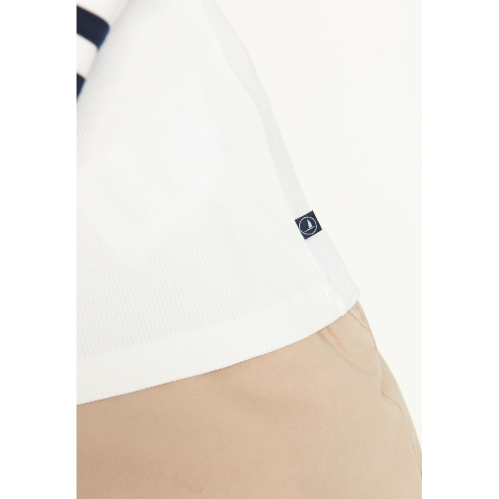 Sea Ranch Charlotte Langærmet T-shirt Langærmet Tee Hvid