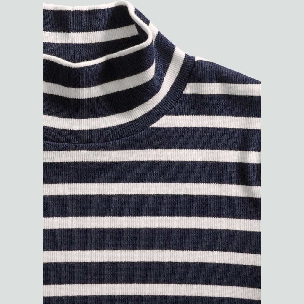 Redgreen Women Cherry rullekrave Langærmet Tee 168 Navy Stripe
