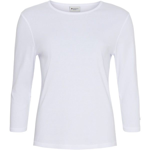 Redgreen Women Clarissa langærmet t-shirt Langærmet Tee Hvid