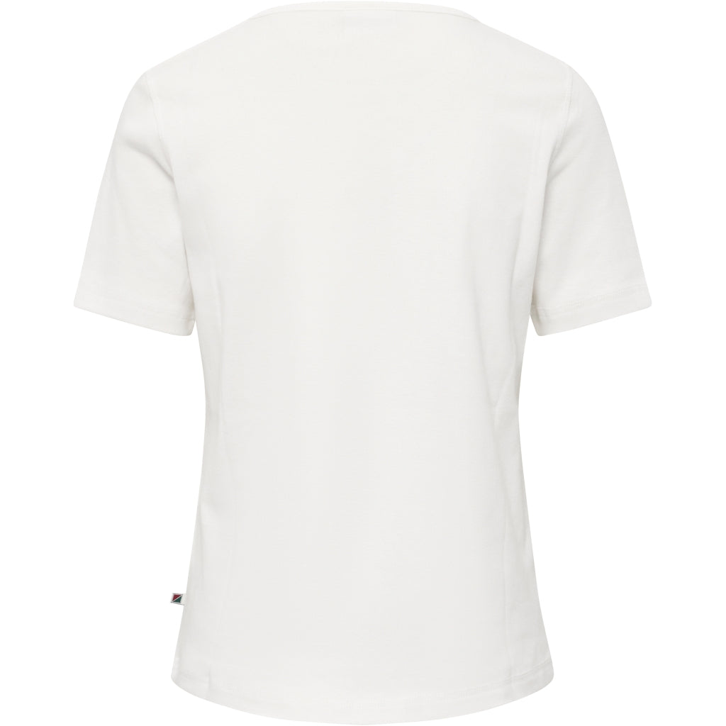 Redgreen Women Cora Short Sleeve Tee T-shirts Hvid