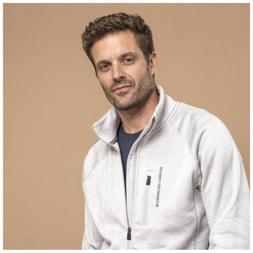 Sea Ranch Couts Sweatshirts Grå Melange